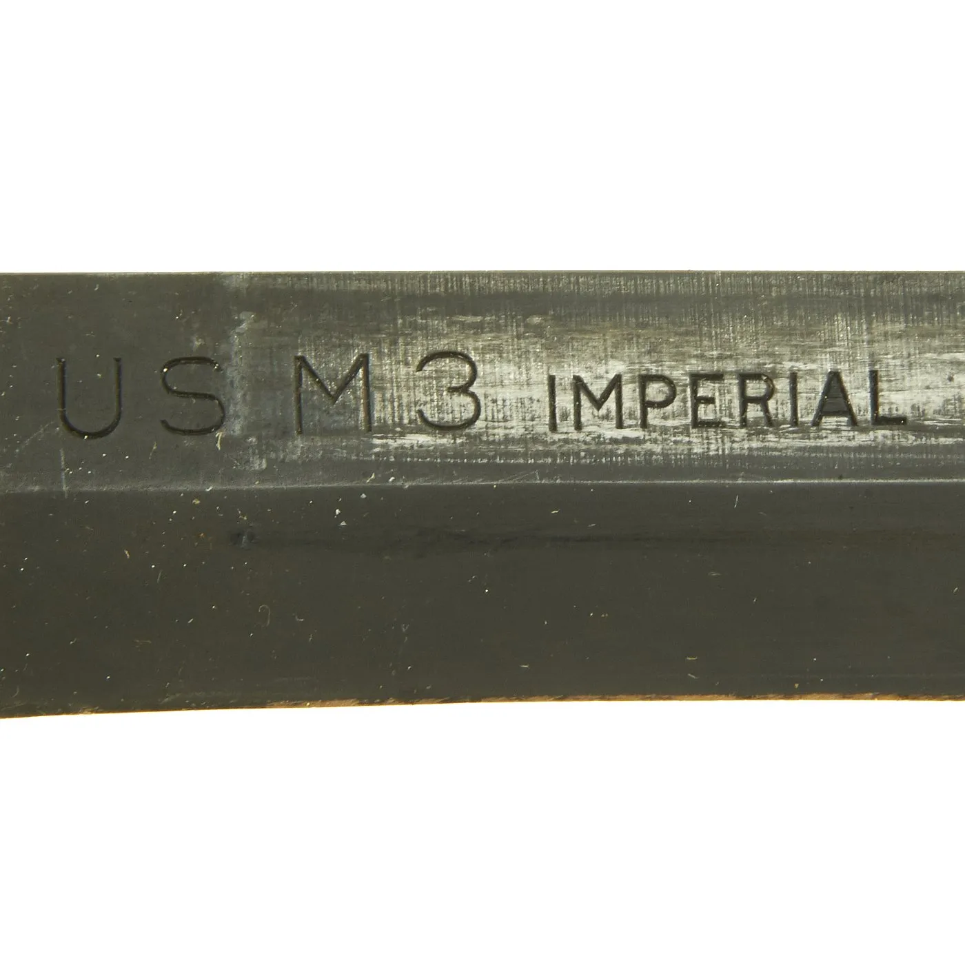 Original U.S. WWII Blade Marked M3 Fighting Knife by Imperial Knife Co. with M8 Scabbard