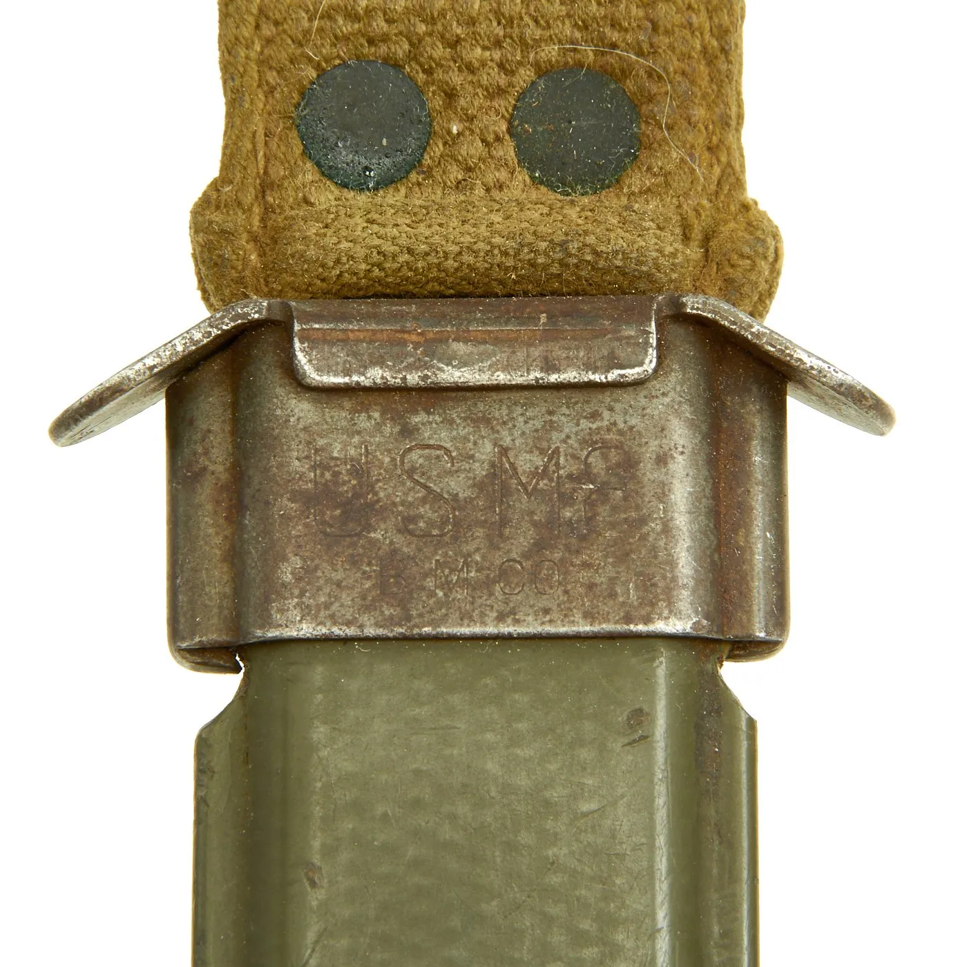 Original U.S. WWII Blade Marked M3 Fighting Knife by Imperial Knife Co. with M8 Scabbard