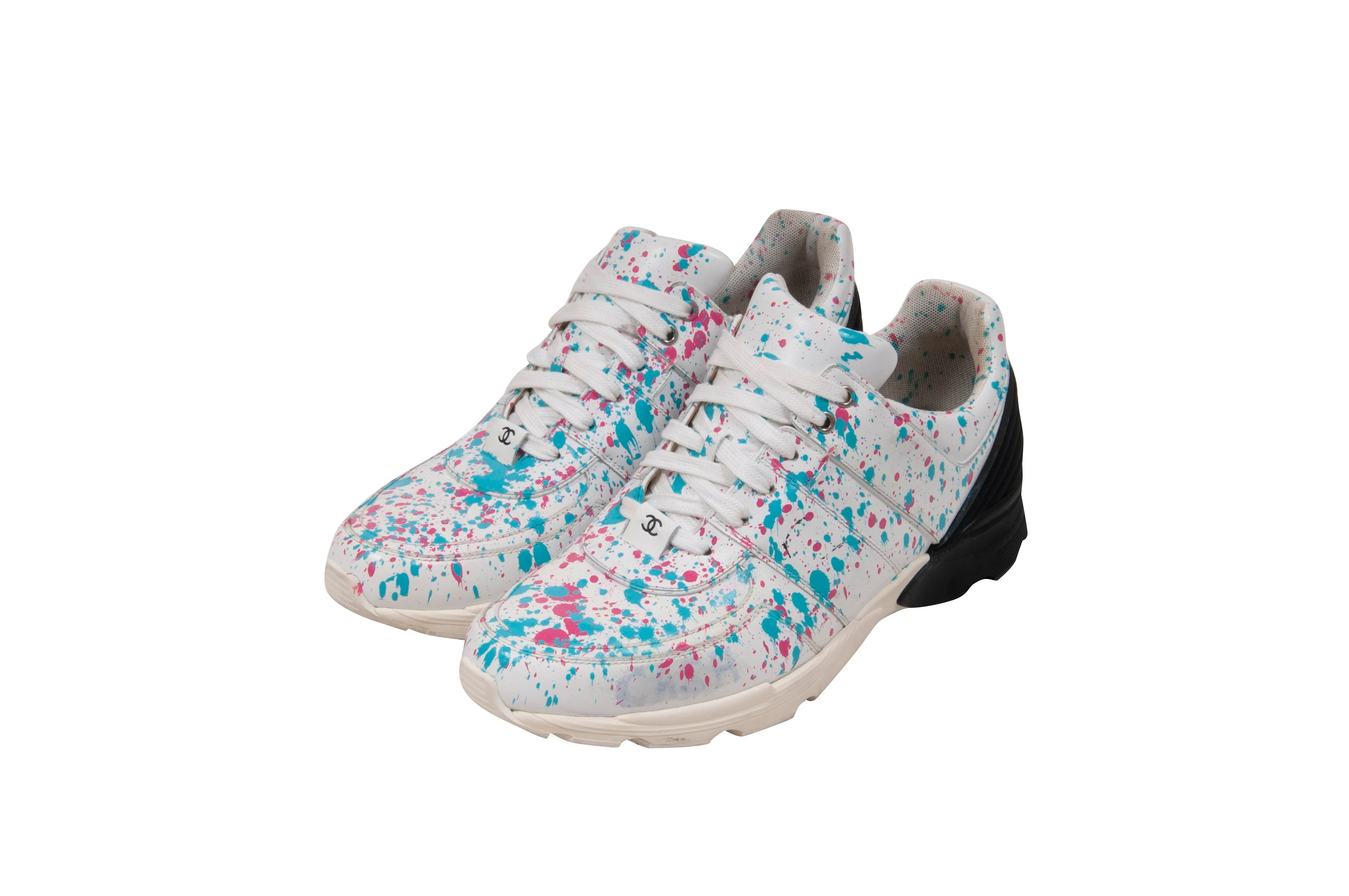 Paint Splatter Trainers