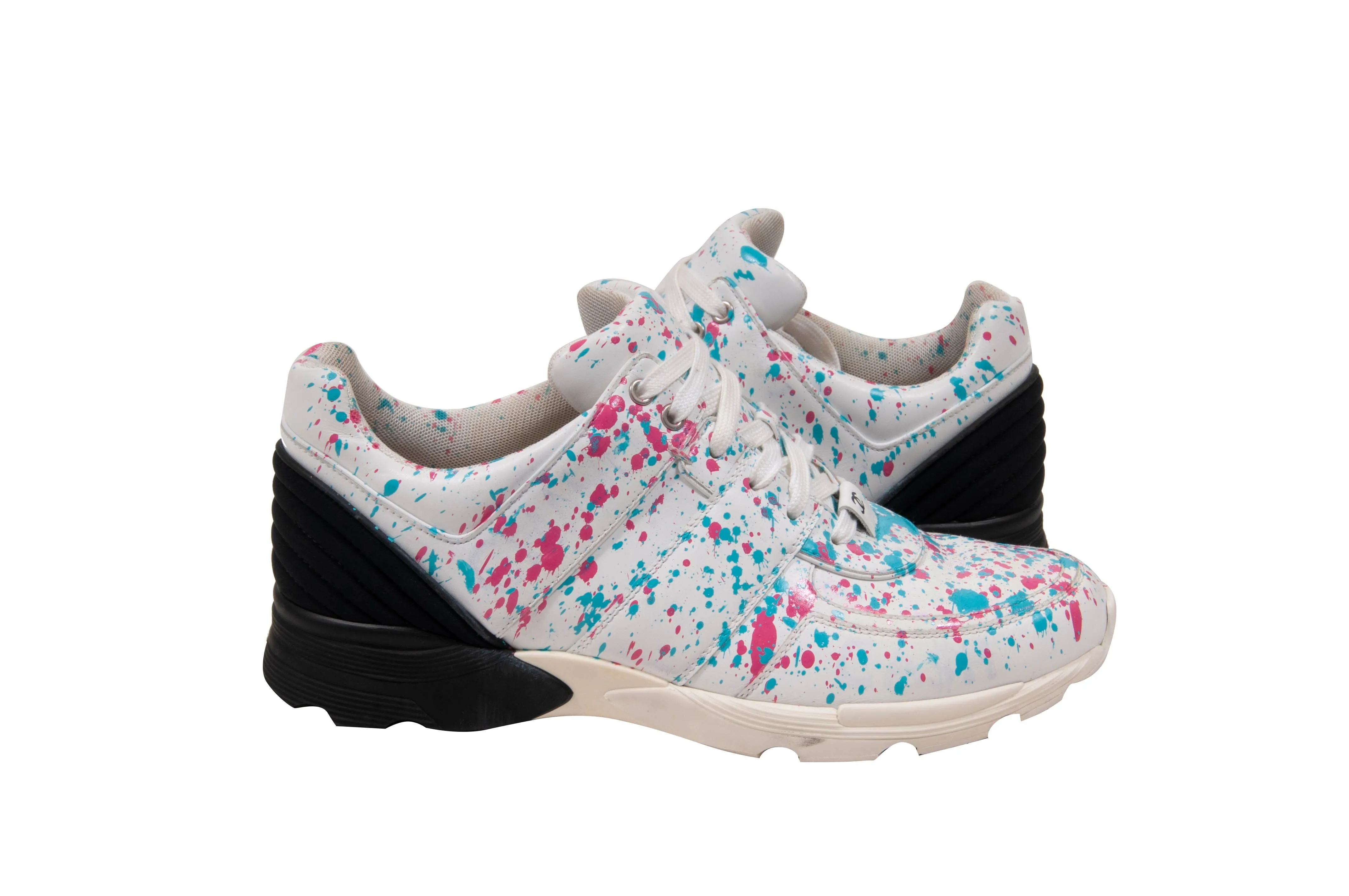 Paint Splatter Trainers
