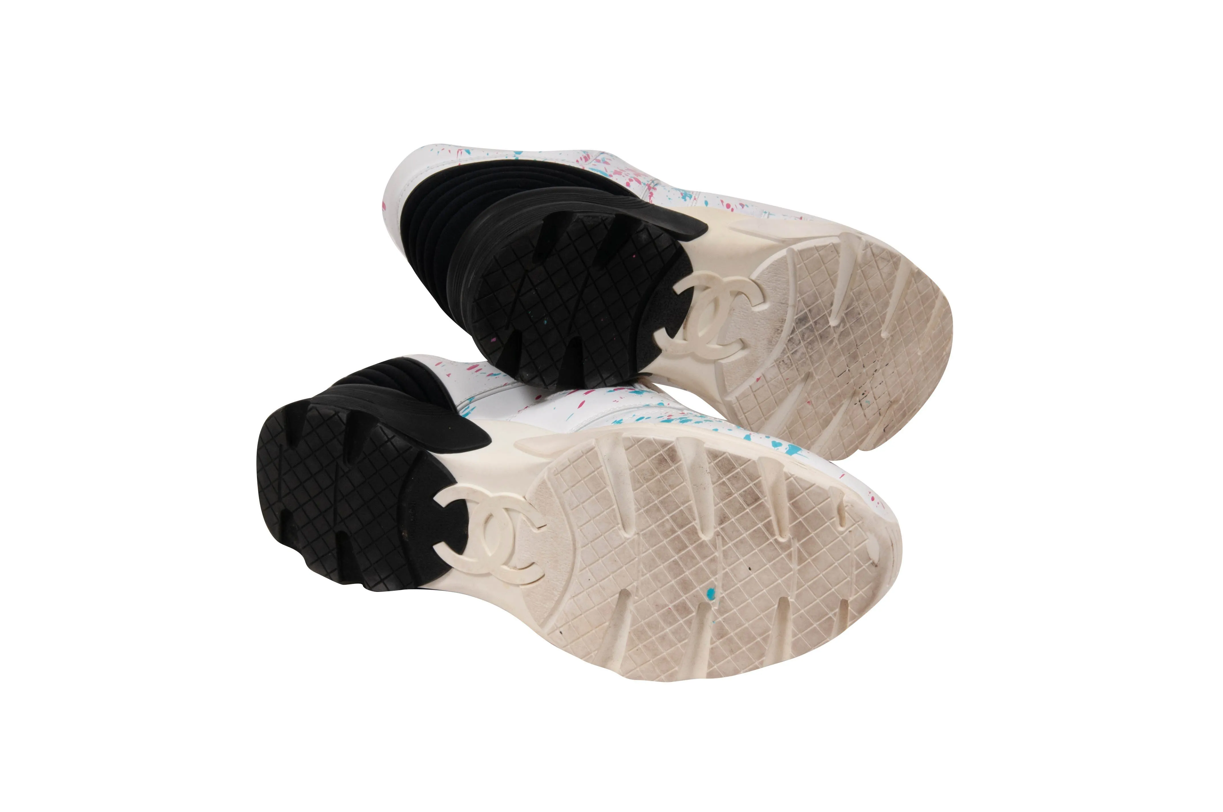 Paint Splatter Trainers