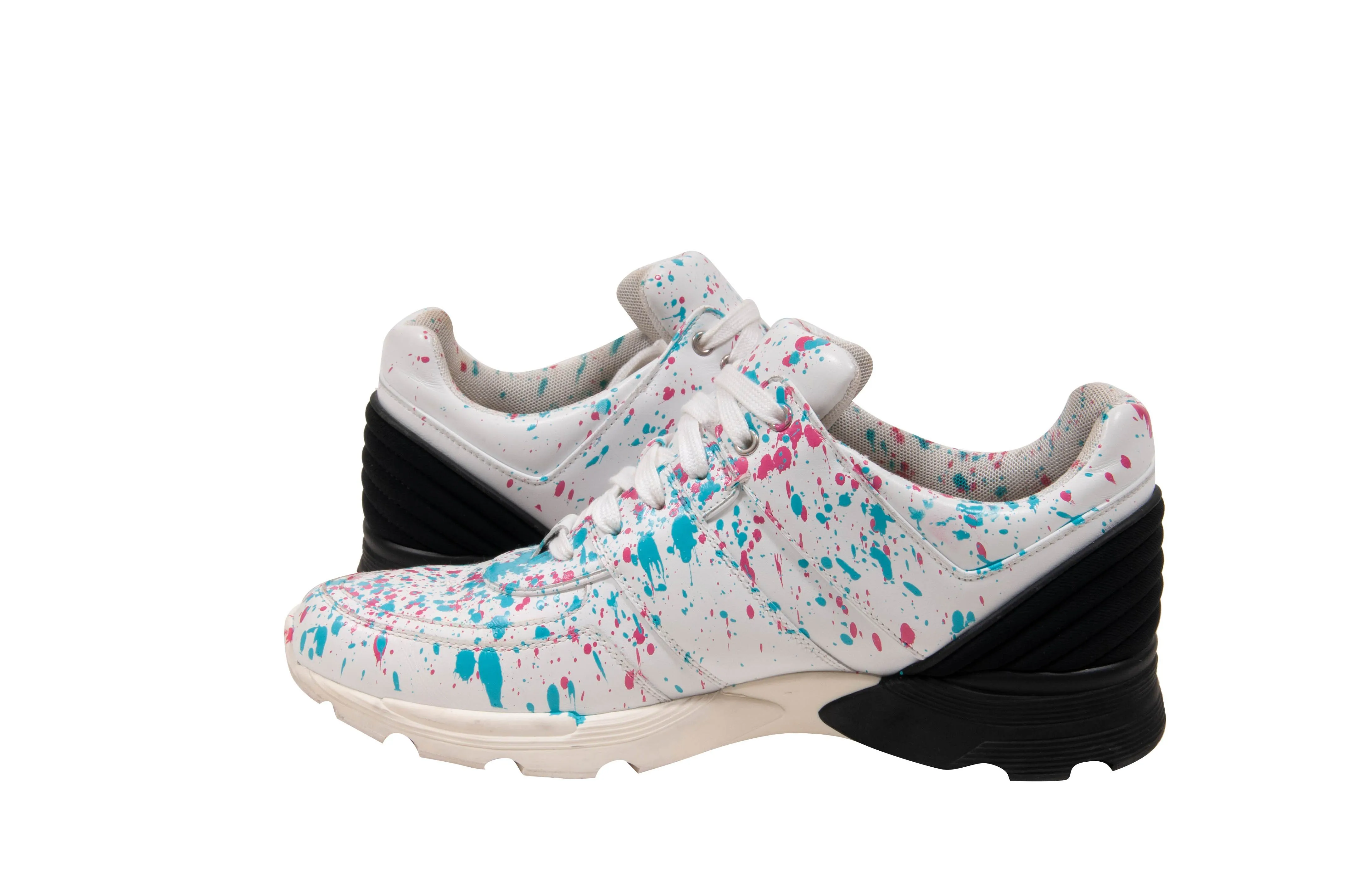 Paint Splatter Trainers