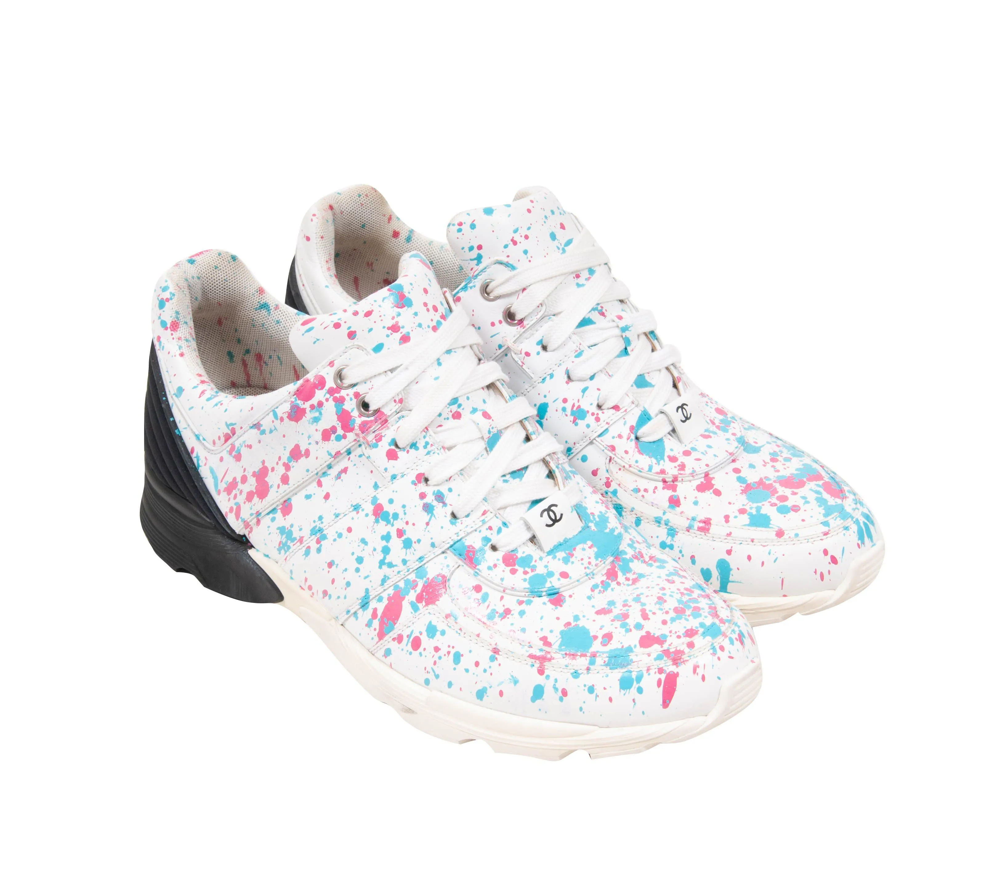 Paint Splatter Trainers