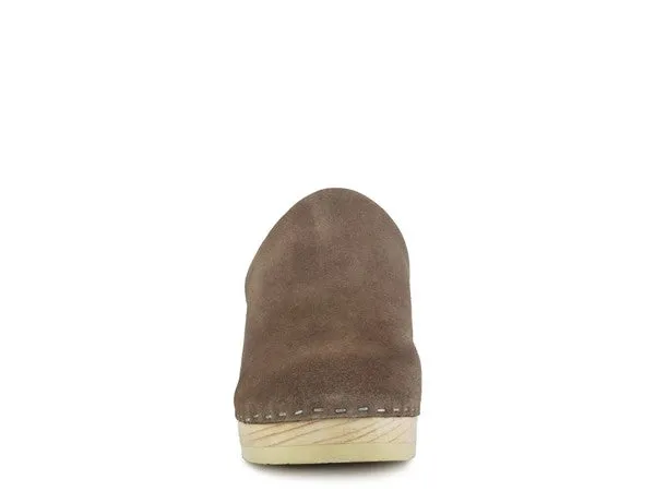 RAG & CO DARCIE SUEDE CLOGS