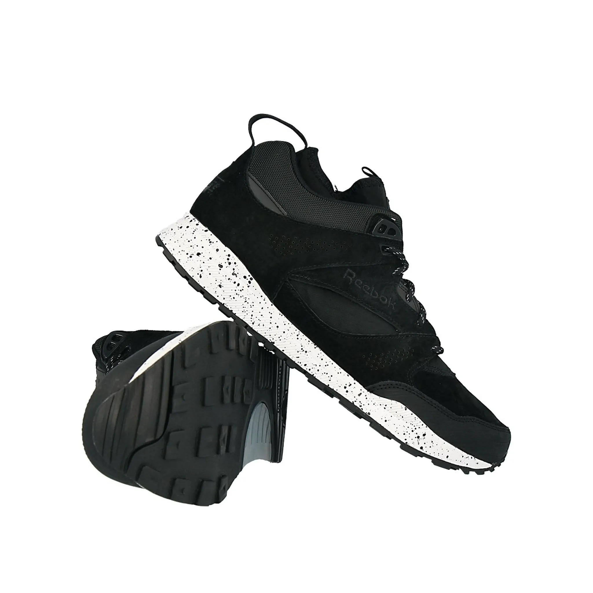 Reebok Ventilator Mens Black Mid Trainers