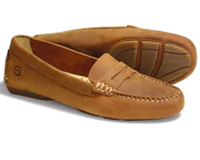 RICHMOND Ladies Sand Nubuck Buckled Loafer by Orca Bay