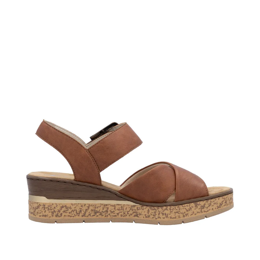 Rieker Wedge Strap Sandal|6379522