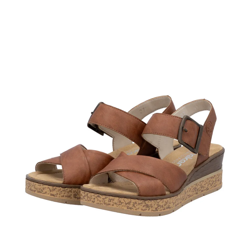Rieker Wedge Strap Sandal|6379522