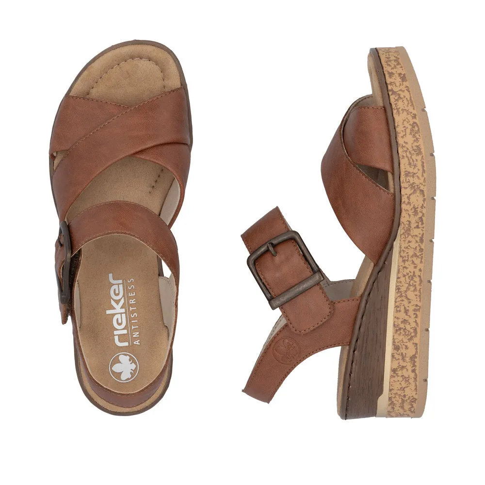 Rieker Wedge Strap Sandal|6379522