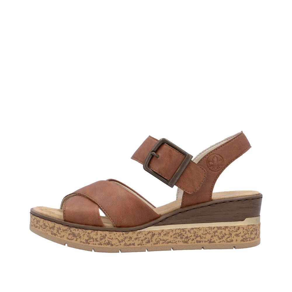 Rieker Wedge Strap Sandal|6379522