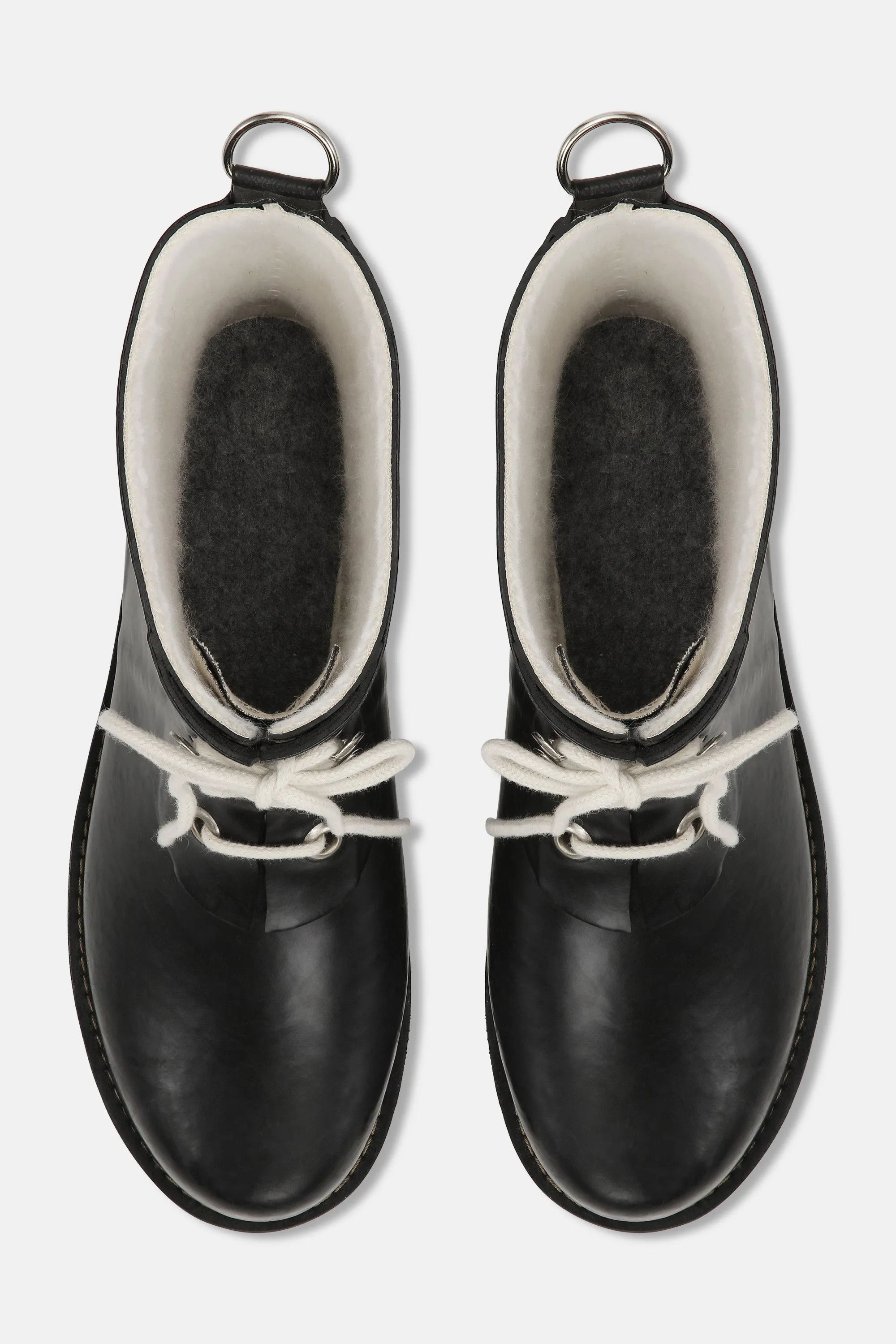 Short Rubber Boots - Black