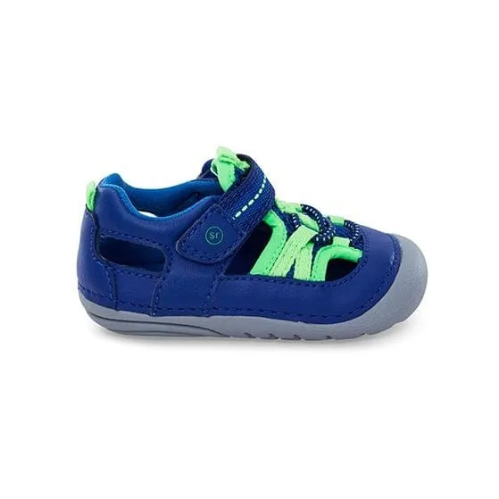 Stride Rite Tobias Soft motion Sandal - Blue/lime