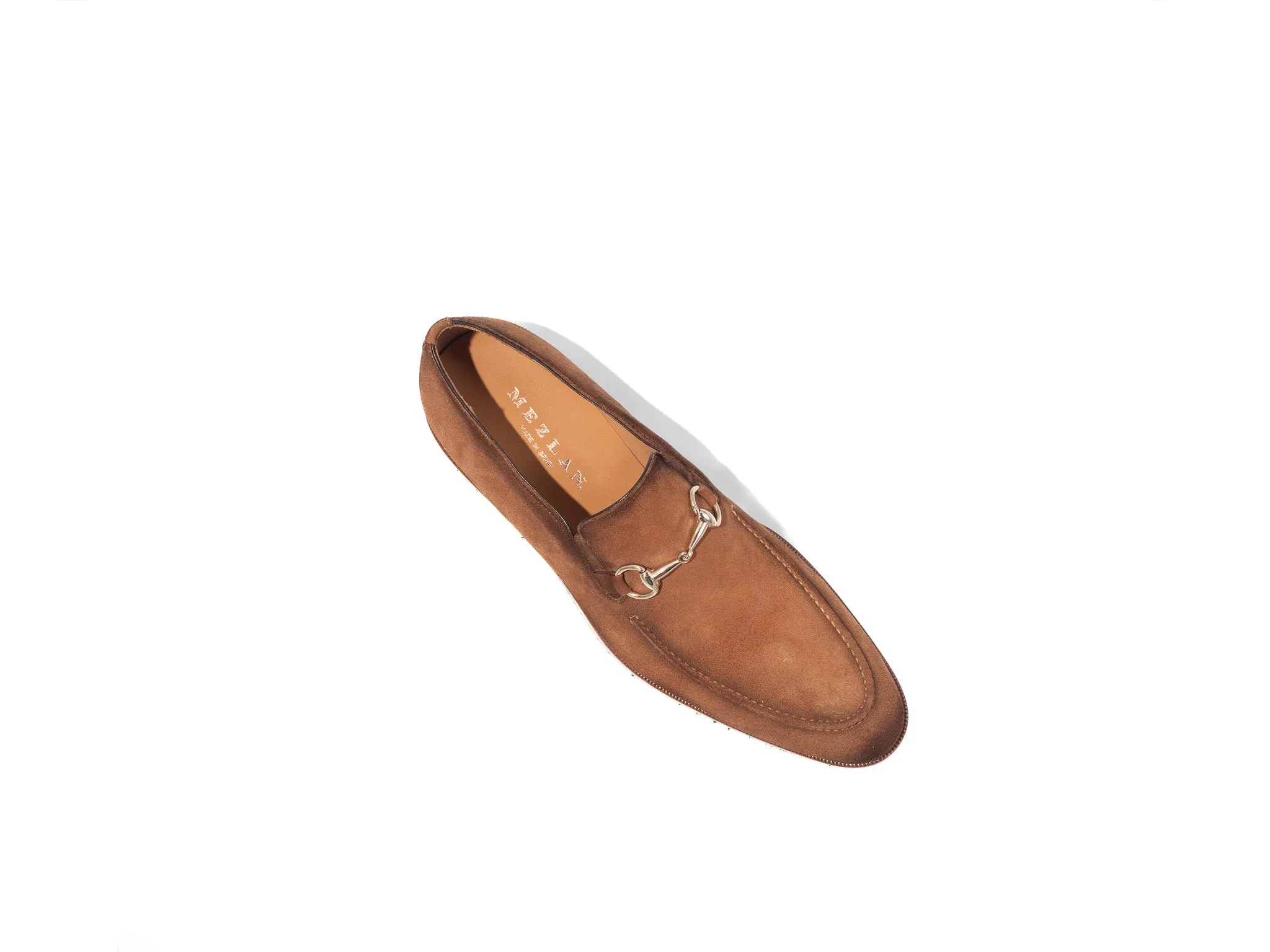Suede Horsebit Loafer