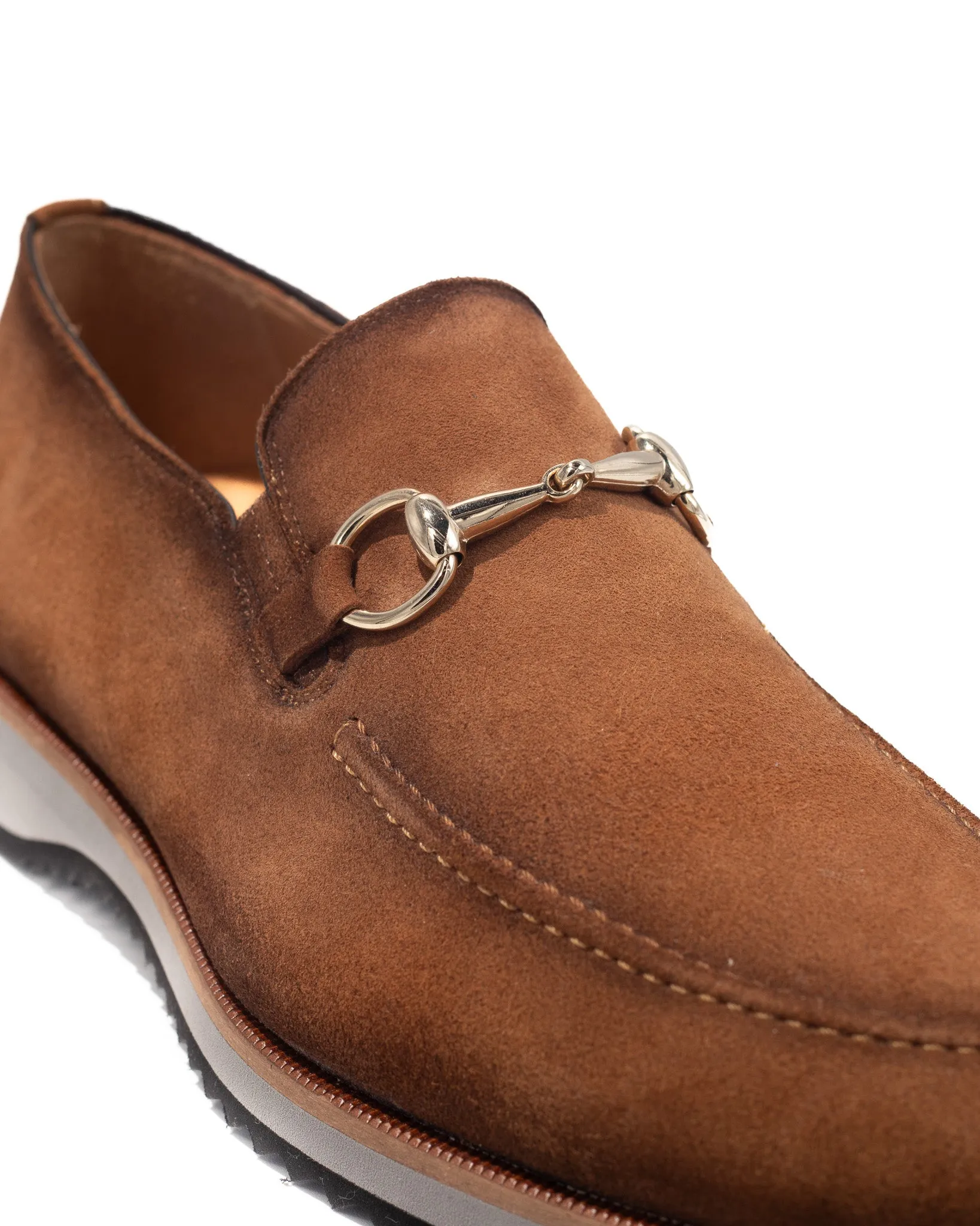 Suede Horsebit Loafer