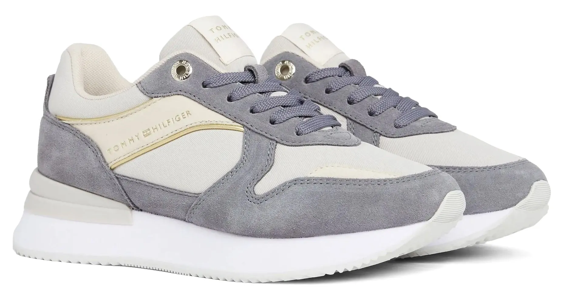 TOMMY HILFIGER Elevated Mid-Top Runner Trainers