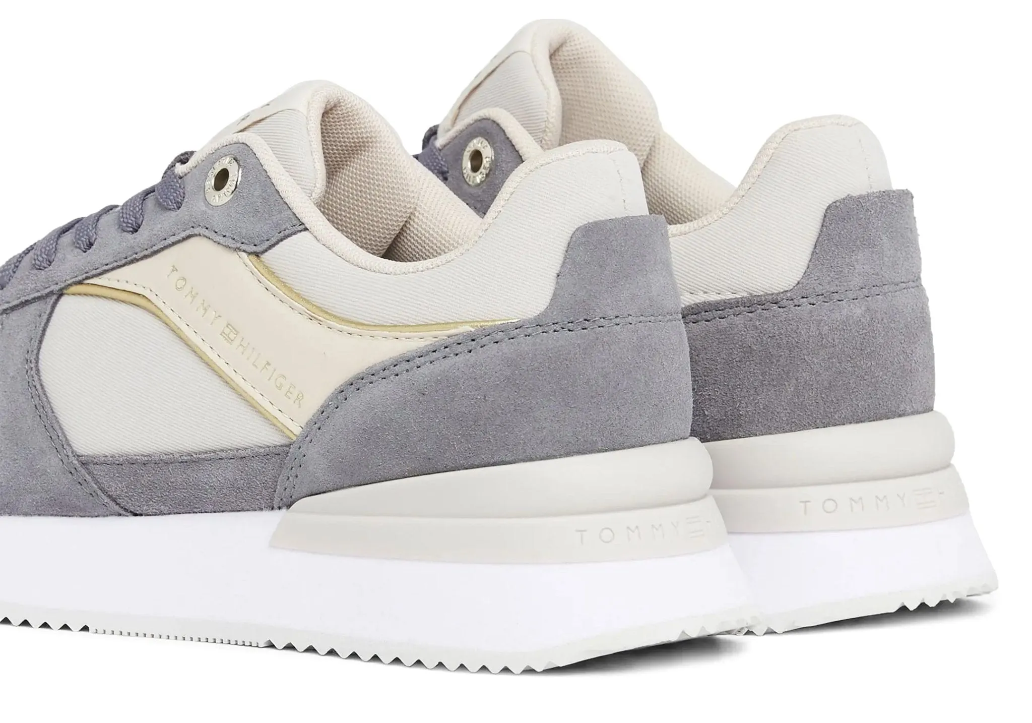 TOMMY HILFIGER Elevated Mid-Top Runner Trainers