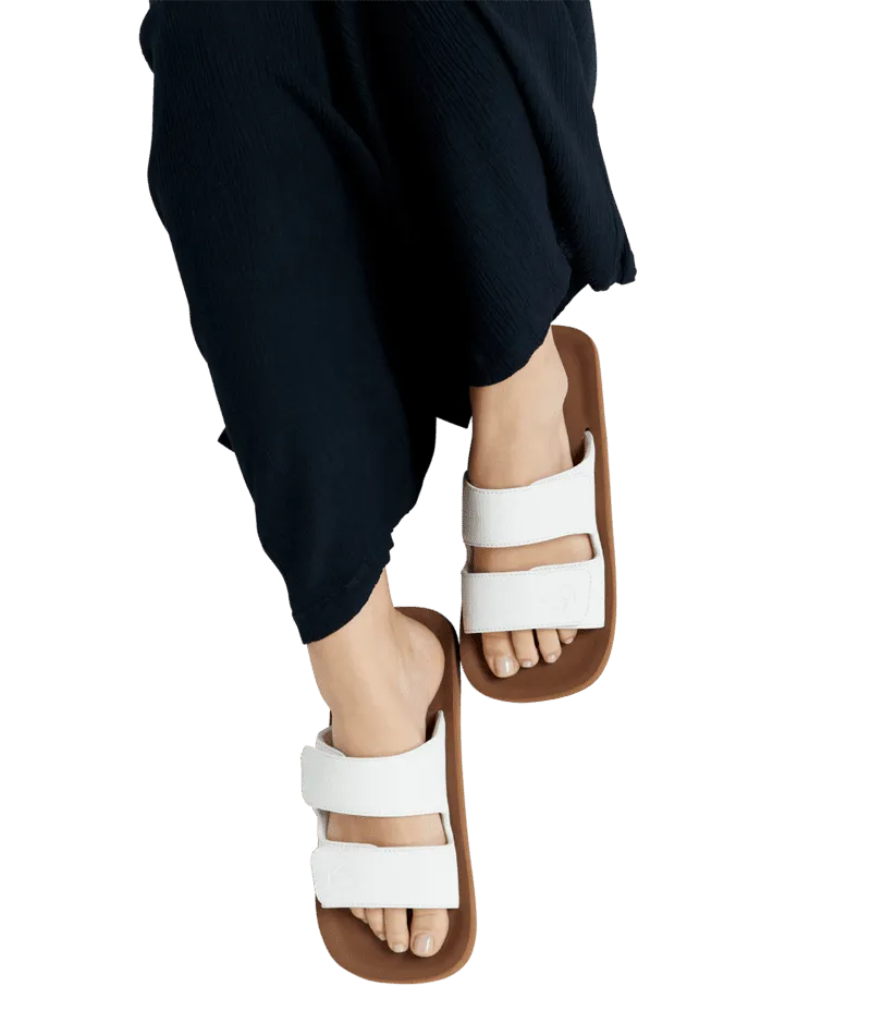 VOLCOM Women's Squared Sandals White