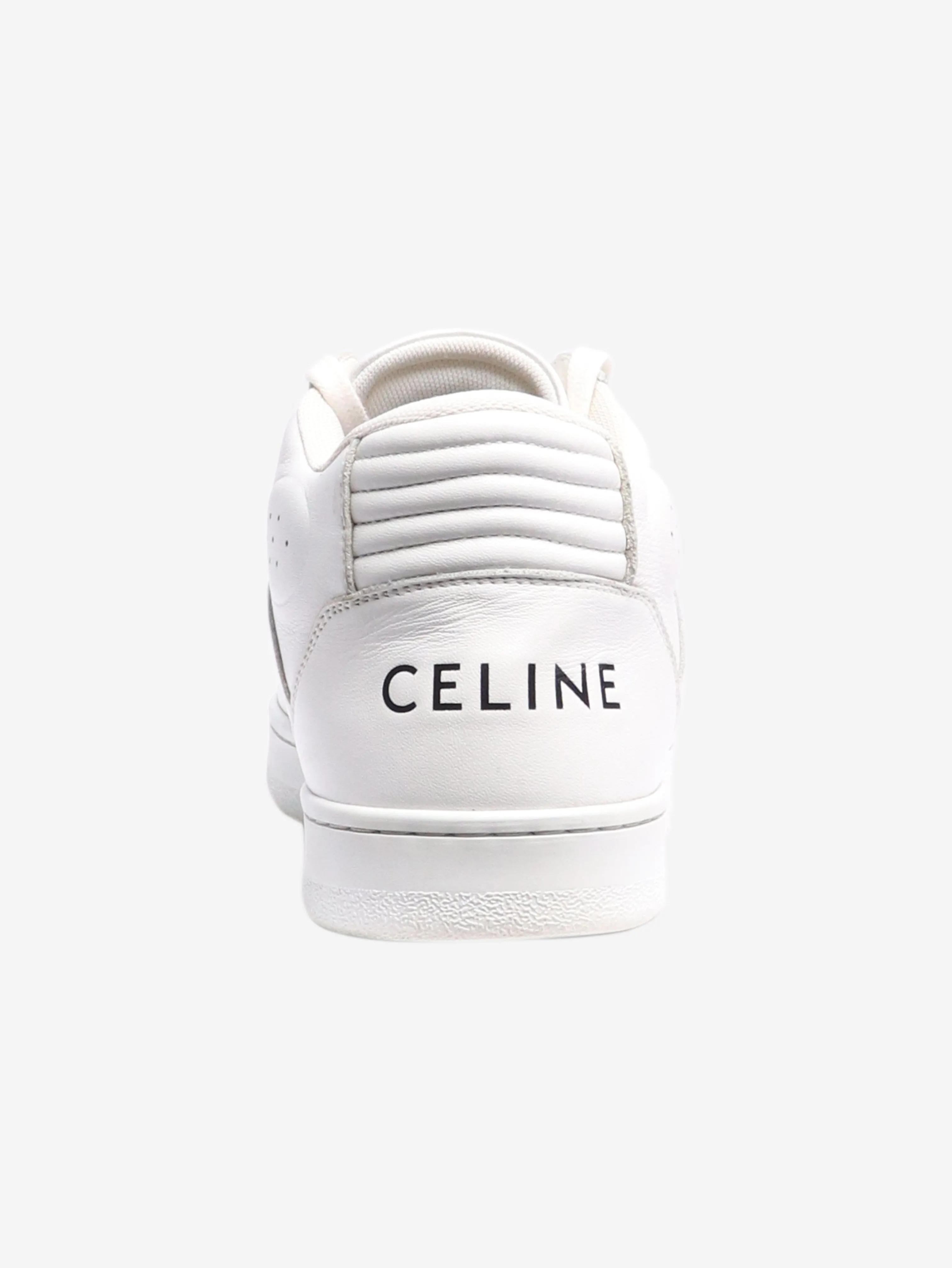White Ct-02 leather mid-top trainers - size EU 39