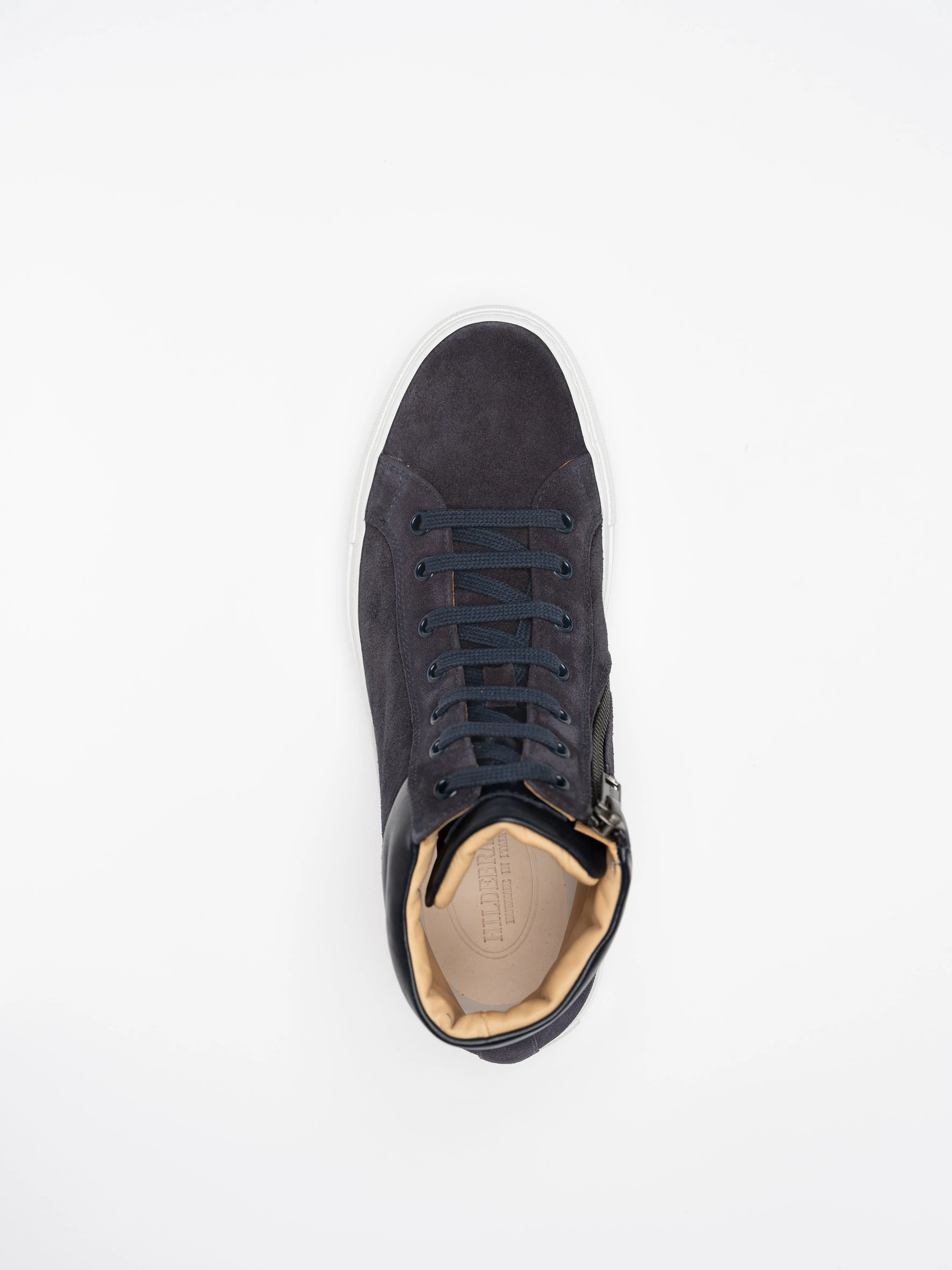 Women Drake Blue High Sneaker