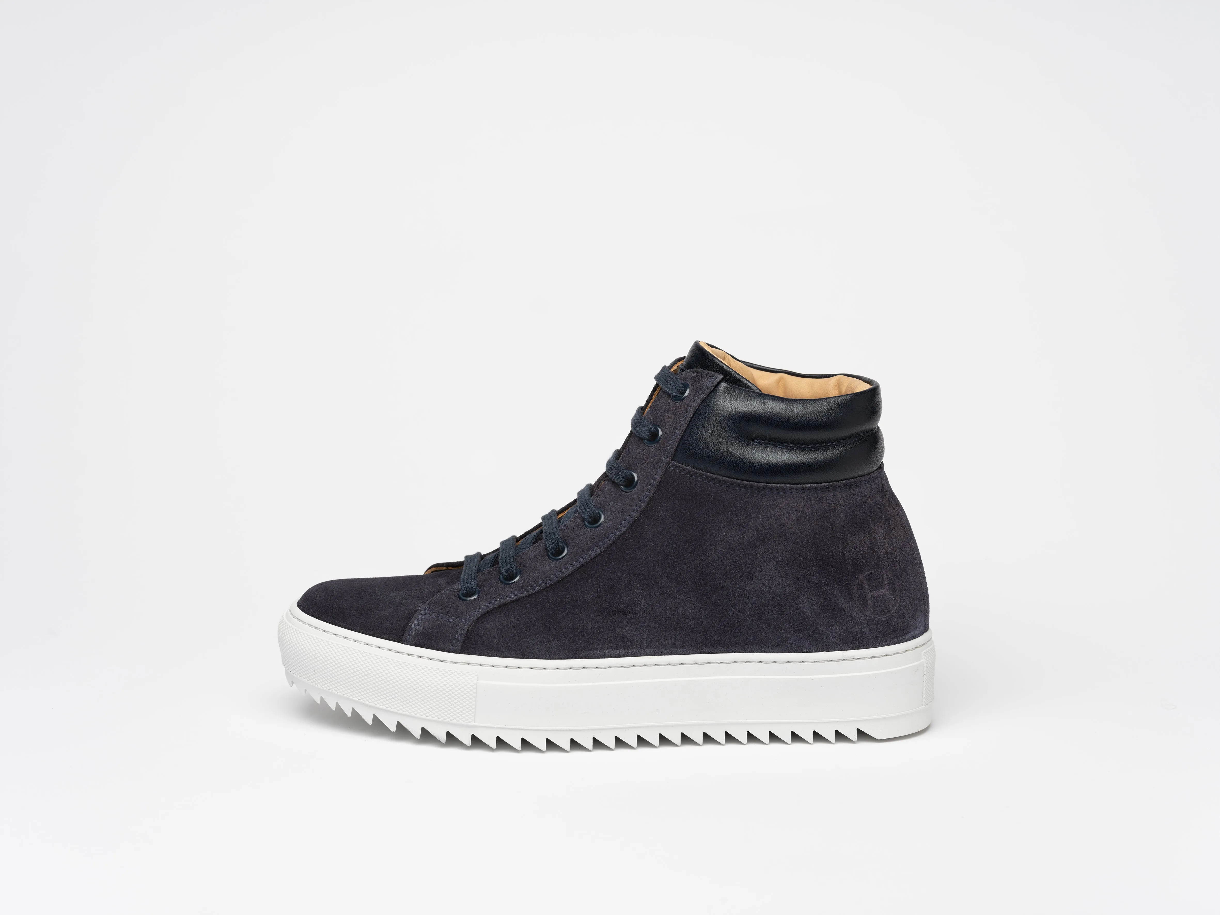 Women Drake Blue High Sneaker